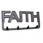 56579 - FAITH SIGN 4 HOOKS